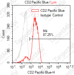 Anti-CD2 Antibody-Pacific Blue (RPA-2-10)