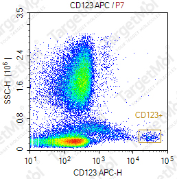 Anti-CD123 Antibody-APC (6H6)